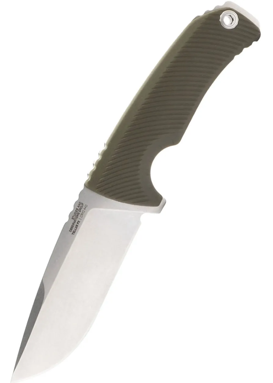 SOG TELLUS FX, OLIVE DRAB, Feststehendes Messer