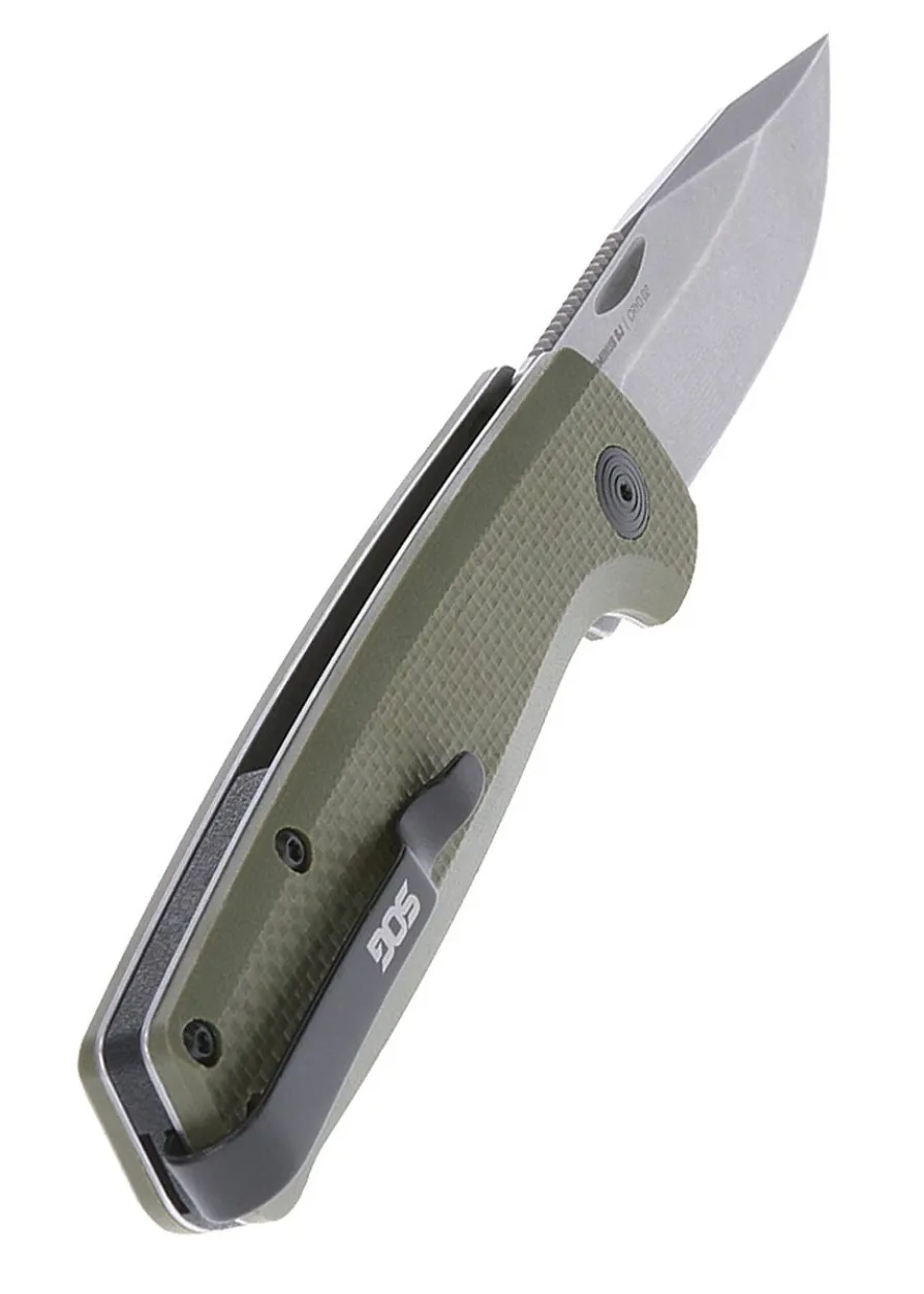 SOG TERMINUS SJ, OD GREEN, Taschenmesser