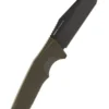 SOG TRIDENT FX, OD GREEN, STRAIGHT EDGE, Feststehendes Messer