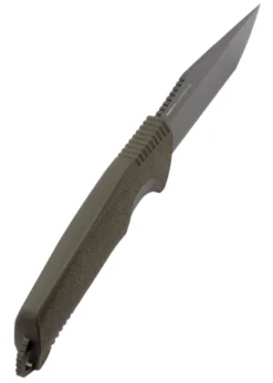SOG TRIDENT FX, OD GREEN, STRAIGHT EDGE, Feststehendes Messer