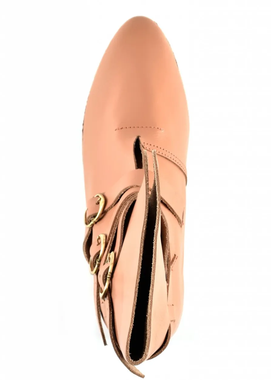 Spätmittelalterlicher Schnallenschuh