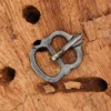 Spätmittelalter Schnalle aus Messing, Nr. 8