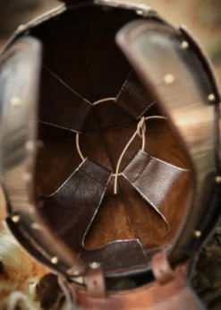Spätrömischer Infanterie Spangenhelm -Burgh Castle-