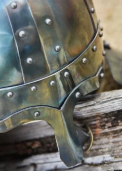 Spätrömischer Spangenhelm Deir el-Medina, 1,6 mm Stahl