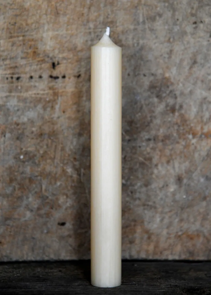 Stabkerze, Glatt, 180 x 22 mm, Set aus 10 Stk