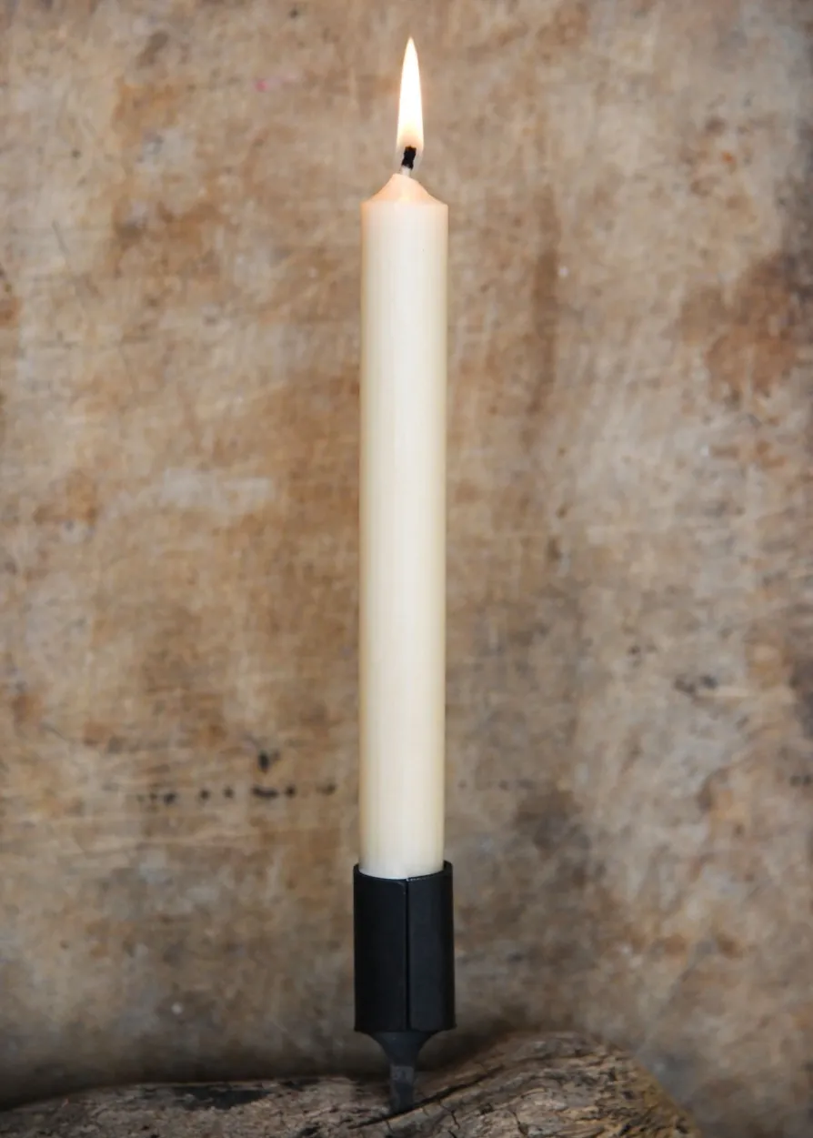 Stabkerze, Glatt, 180 x 22 mm, Set aus 10 Stk