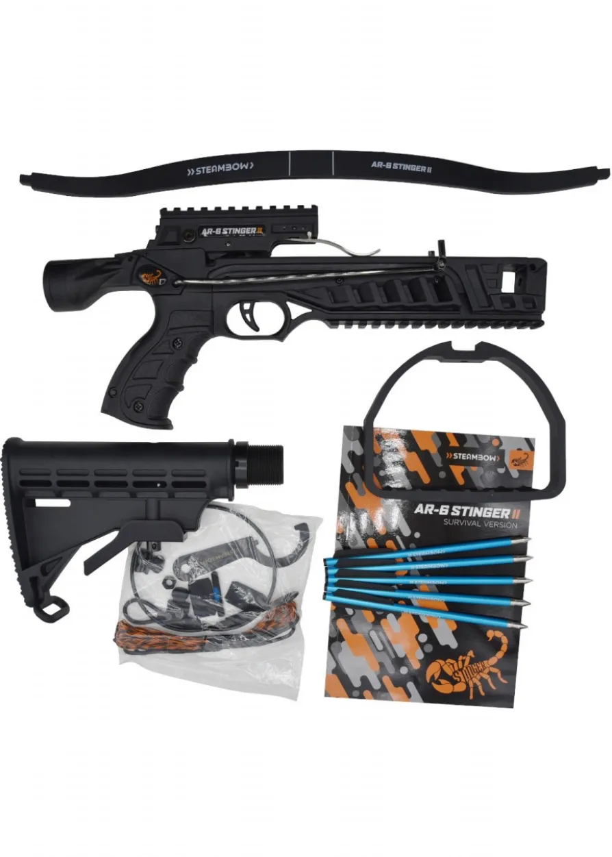 Steambow Stinger 2, Repetierarmbrust, Survival