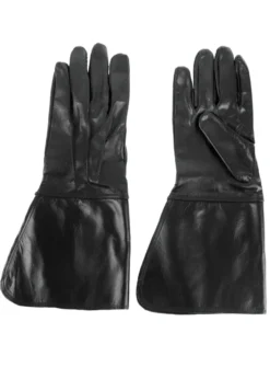 Stulpenhandschuhe, schwarz