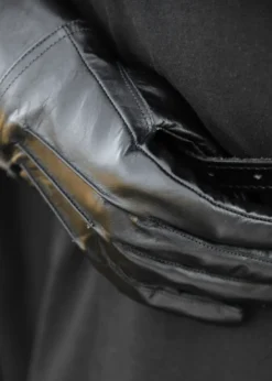 Stulpenhandschuhe, schwarz