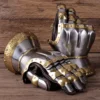 Stundenglashandschuhe, Circa 1390, handgefertigt aus 1,6mm Stahl
