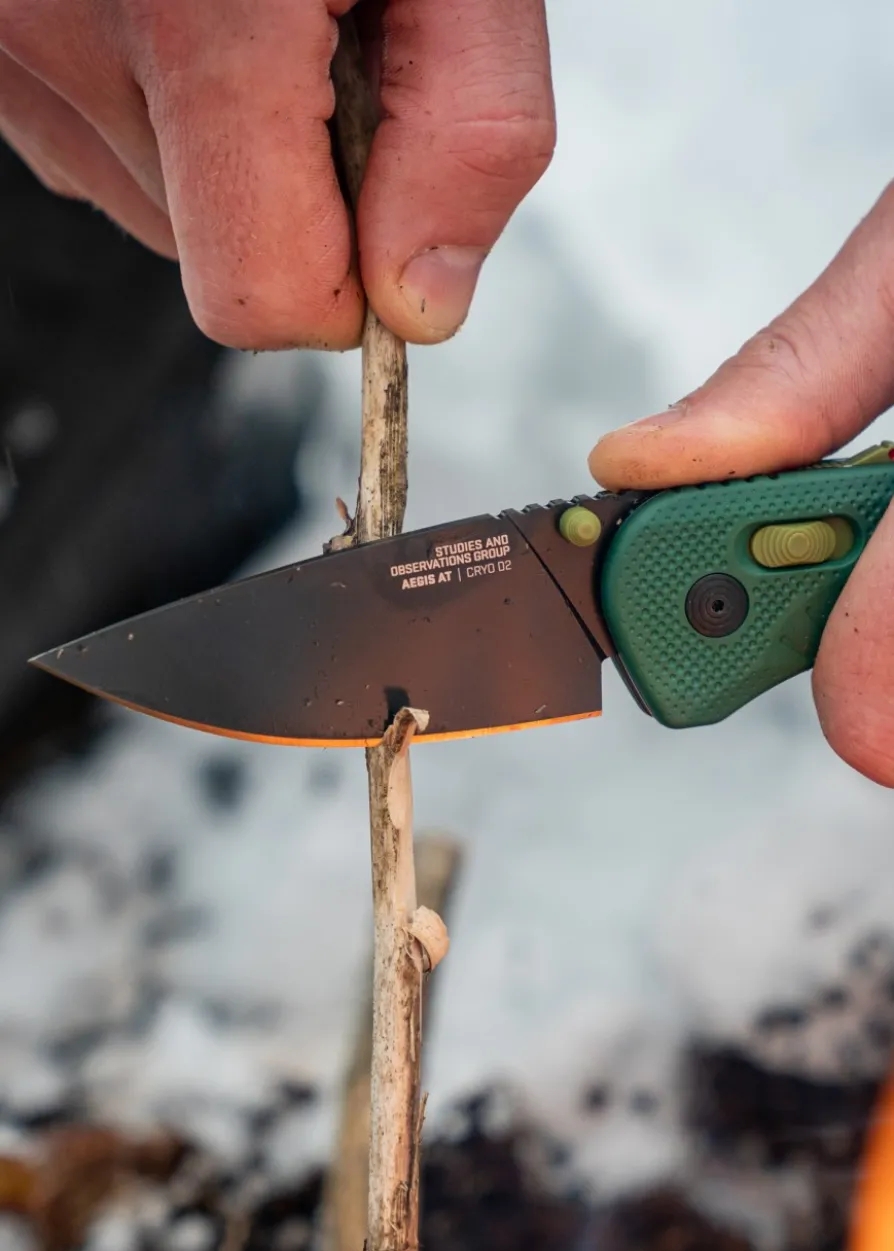 Taschenmesser Aegis AT - Forest & Moss, SOG