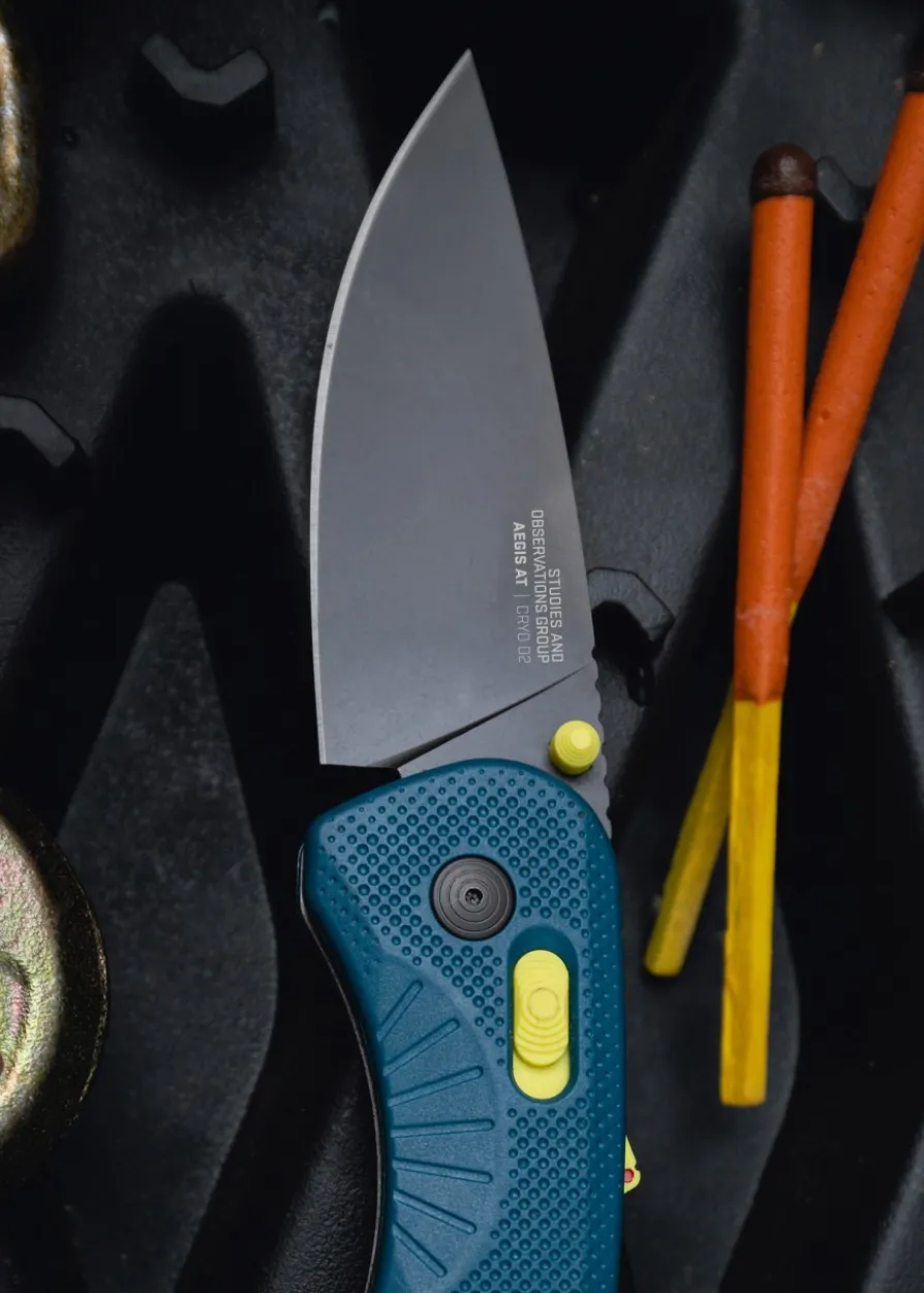 Taschenmesser Aegis AT - Indigo & Acid, SOG