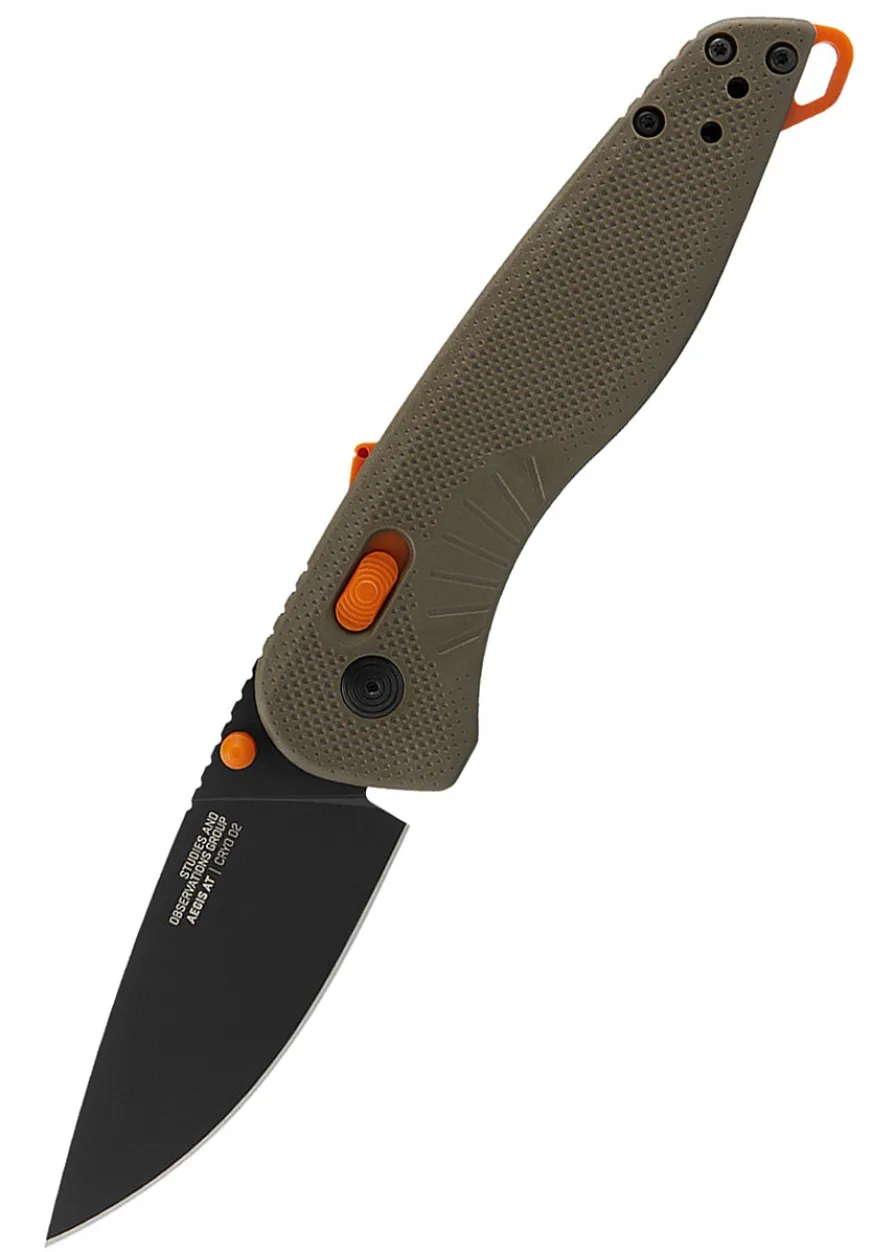 Taschenmesser Aegis AT - Tan & Blaze, SOG