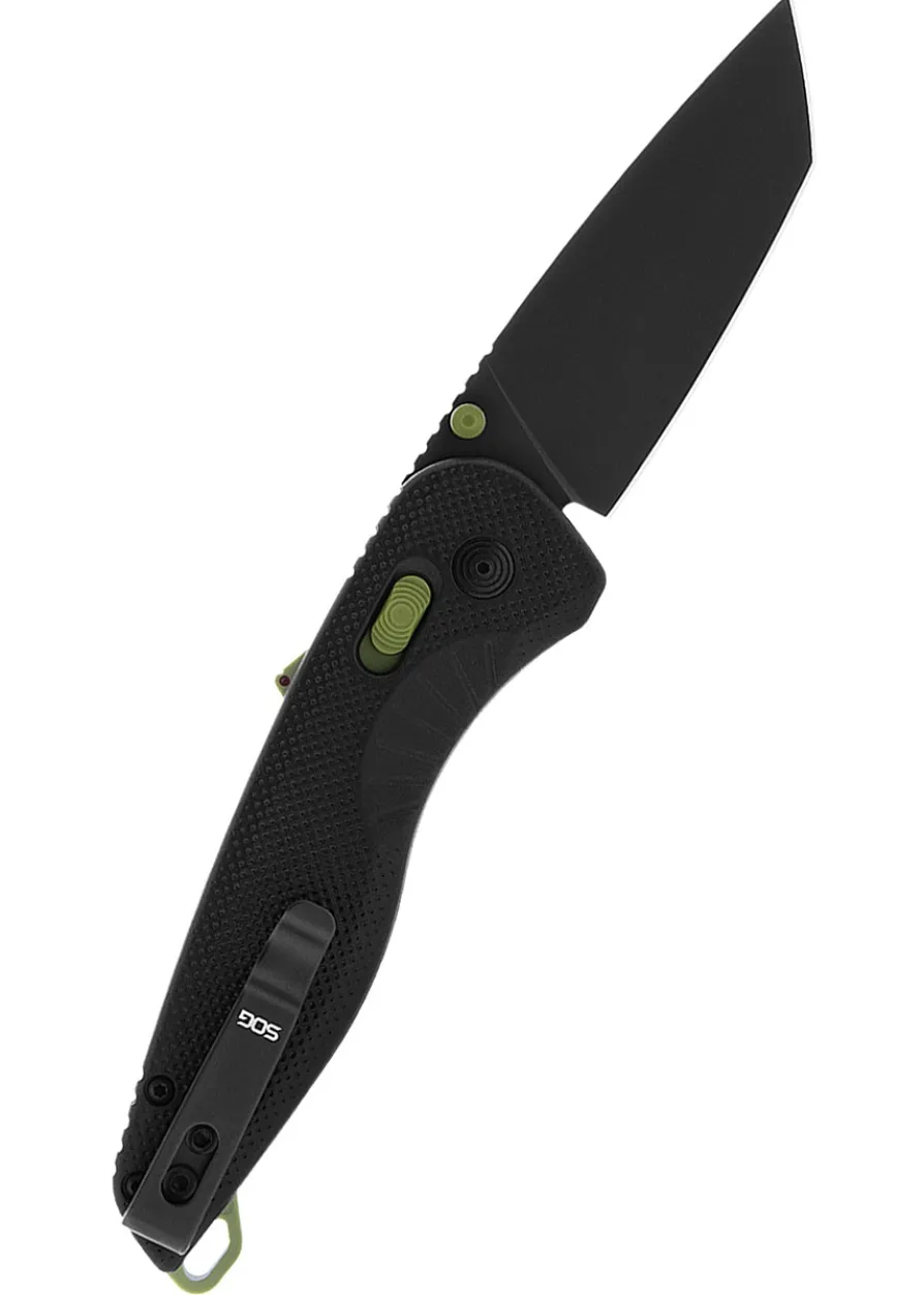 Taschenmesser Aegis AT - Tanto - Black & Moss, SOG
