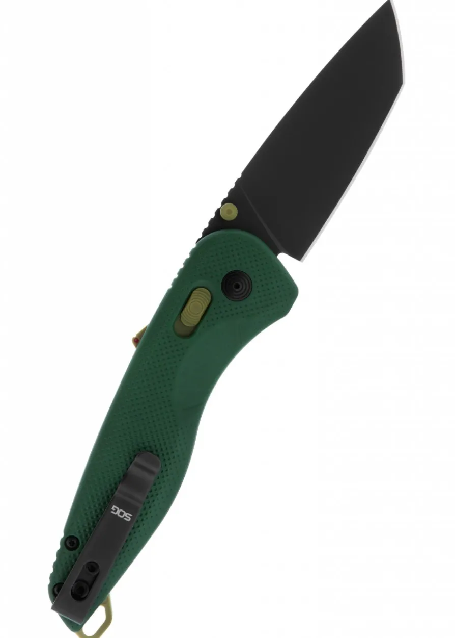 Taschenmesser Aegis AT - Tanto - Forest & Moss, SOG