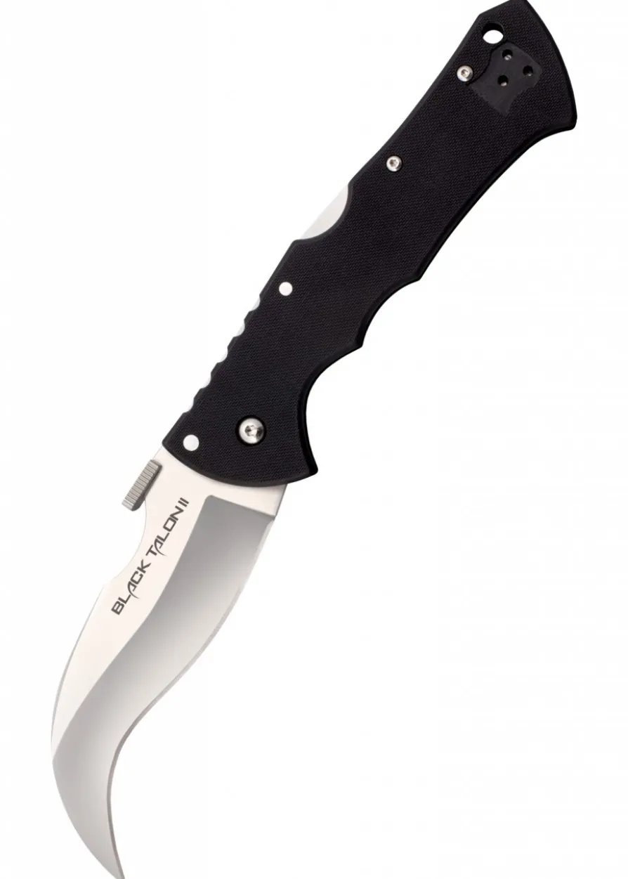 Taschenmesser Black Talon II, S35VN, Glatte Schneide