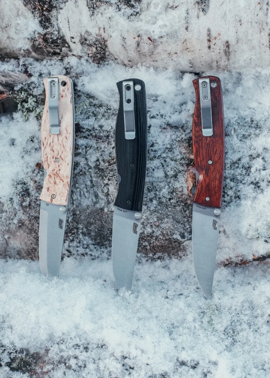 Taschenmesser Brisa Birk 75 - Grünes Micarta