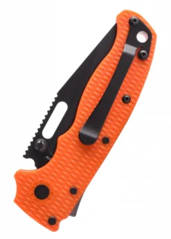 Taschenmesser Demko AD20.5 Clip Point, Orange, DLC