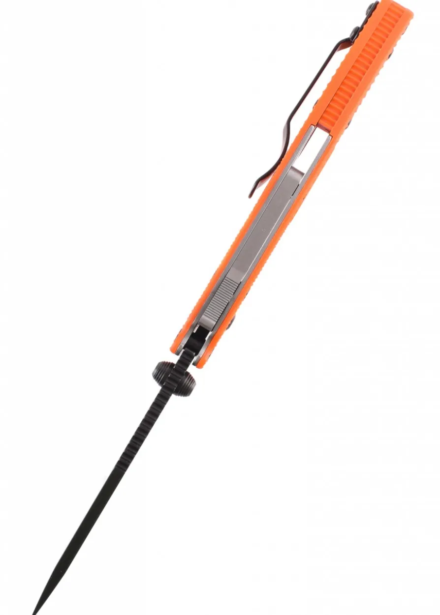 Taschenmesser Demko AD20.5 Clip Point, Orange, DLC