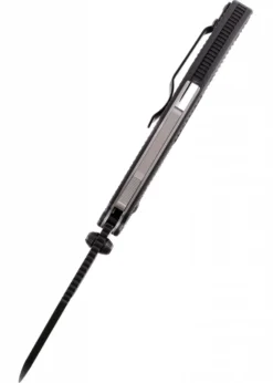 Taschenmesser Demko AD20.5 Shark Foot, Schwarz, DLC