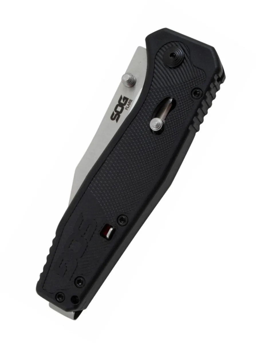 Taschenmesser Flare, Satiniert, SOG