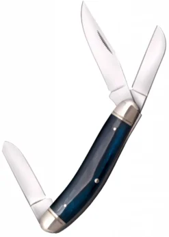 Taschenmesser Gentleman's Stockman, blauer Knochen-Griff