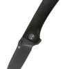 Taschenmesser Hawk, 14C28N schwarze stonewashed Klinge, Ebenholz-Griff