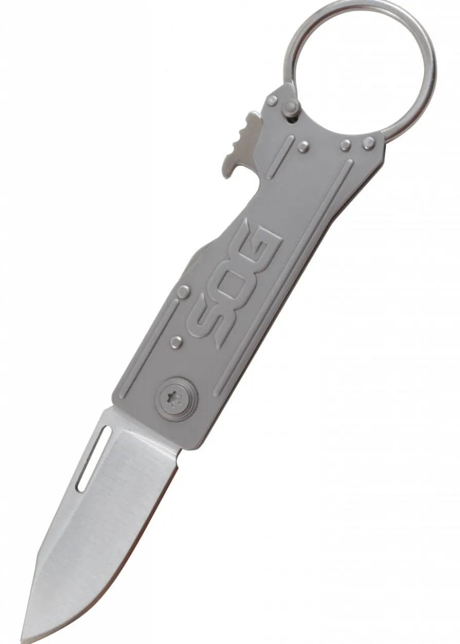 Taschenmesser Keytron, Satiniert, SOG