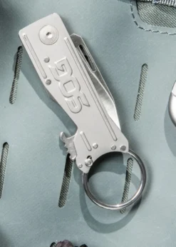 Taschenmesser Keytron, Satiniert, SOG
