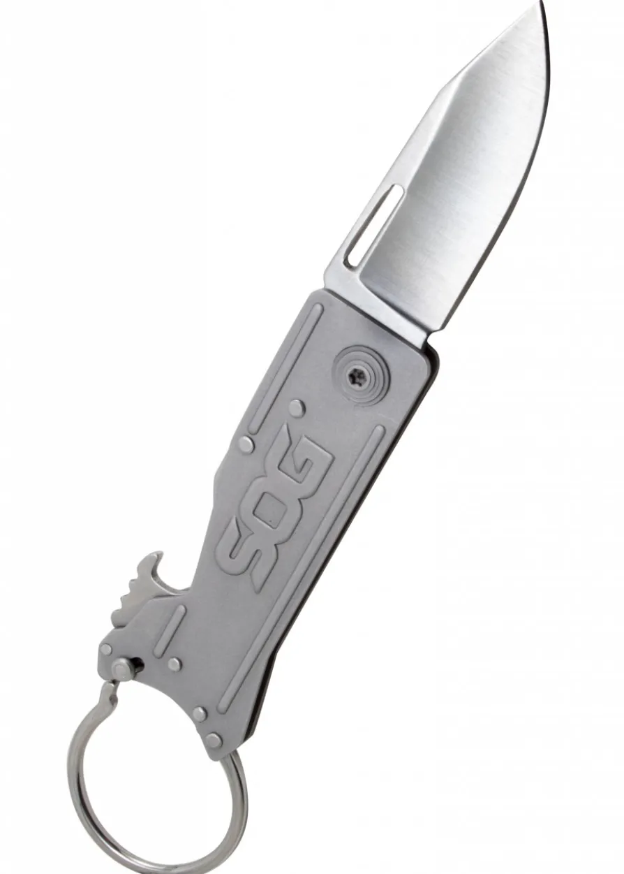 Taschenmesser Keytron, Satiniert, SOG