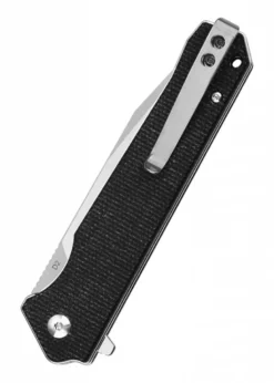 Taschenmesser Mamba V2, satinierte Klinge, schwarzer Micarta-Griff