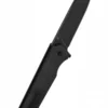 Taschenmesser Mamba V2, schwarze stonewashed Klinge, schwarzer Micarta-Griff