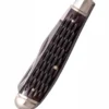 Taschenmesser Mini Trapper, gezackter Knochen-Griff