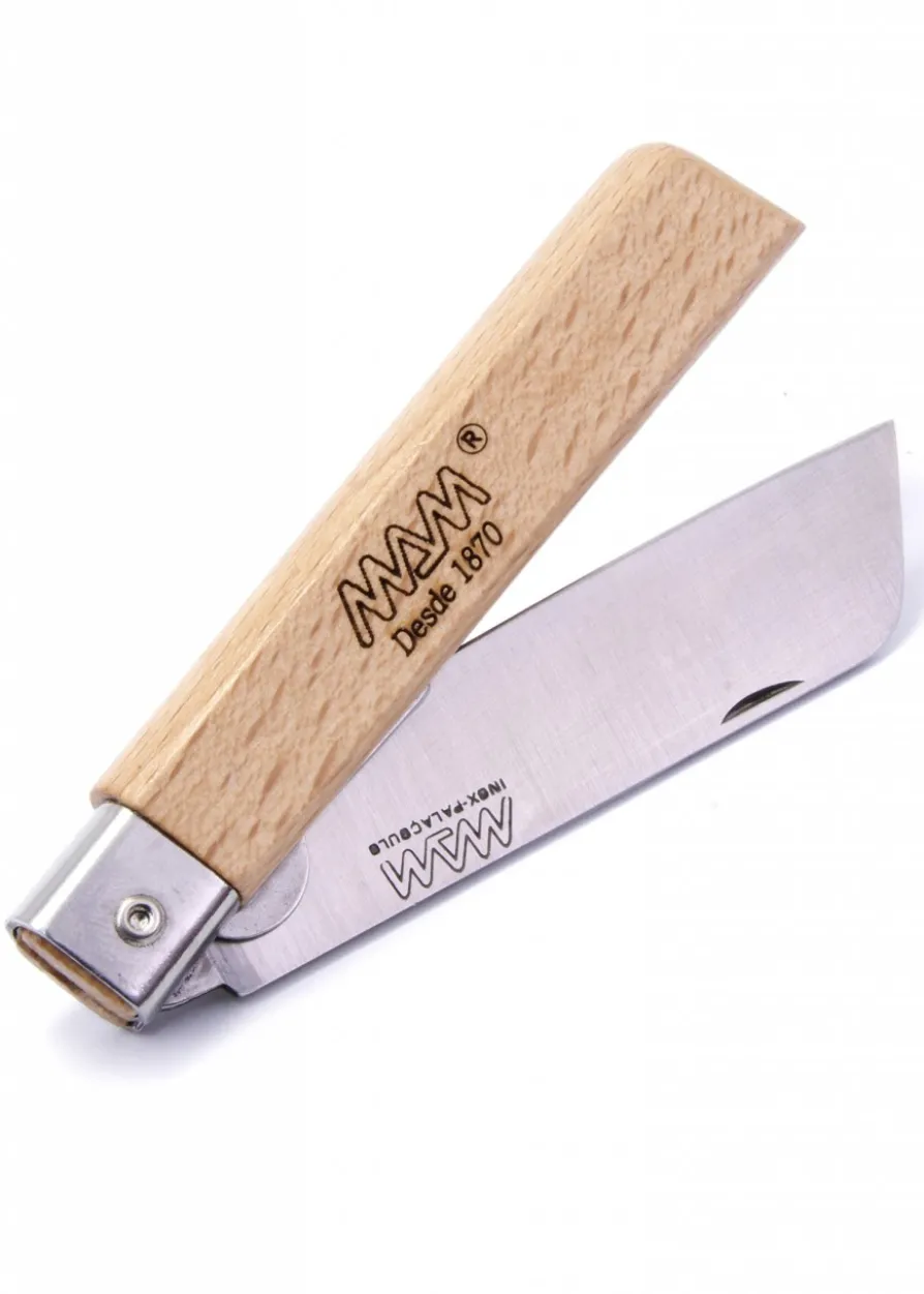 Taschenmesser mit Sheepsfoot-Klinge und Linerlock