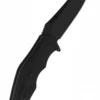 Taschenmesser Pangolin, schwarze Klinge, schwarzer G10 Griff