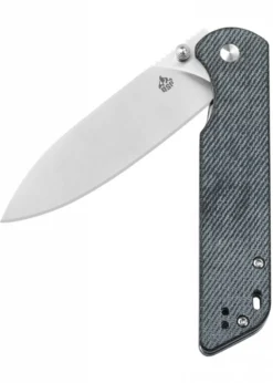 Taschenmesser Parrot, satinierte Klinge, denim micarta Griff