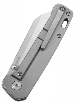 Taschenmesser Penguin, 154CM satinierte Klinge, Stonewashed Titan Griff