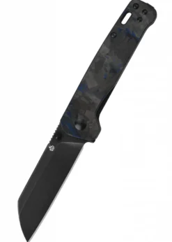 Taschenmesser Penguin, D2 schwarze stonewashed Klinge, G10 mit Karbon-Einlage