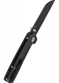 Taschenmesser Penguin, schwarze Klinge, Schwarzer Griff