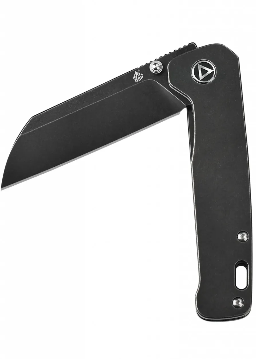 Taschenmesser Penguin, schwarze Klinge, Schwarzer Griff