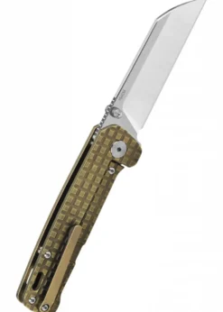 Taschenmesser Penguin, 2tone satinierte Klinge, bronze Titan Griff