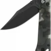 Taschenmesser QSP Grebe Button Lock, Raffir Resin Griff