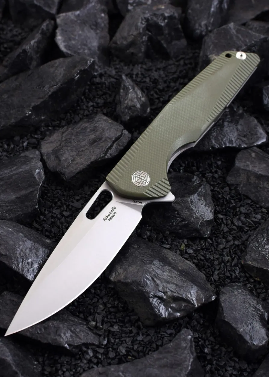 Taschenmesser Rikeknife RK802G, OD green