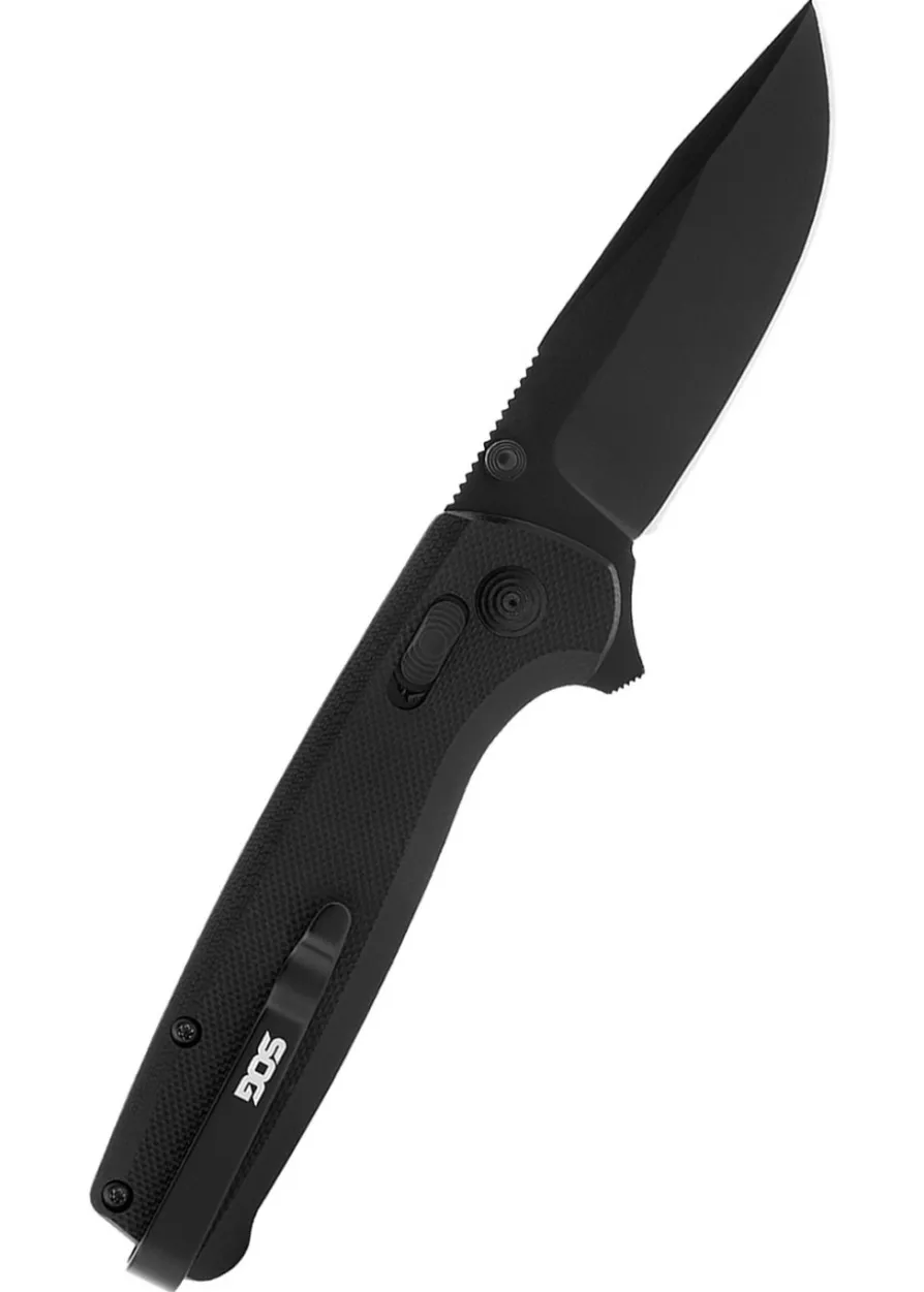 Taschenmesser Terminus XR, Schwarz, SOG
