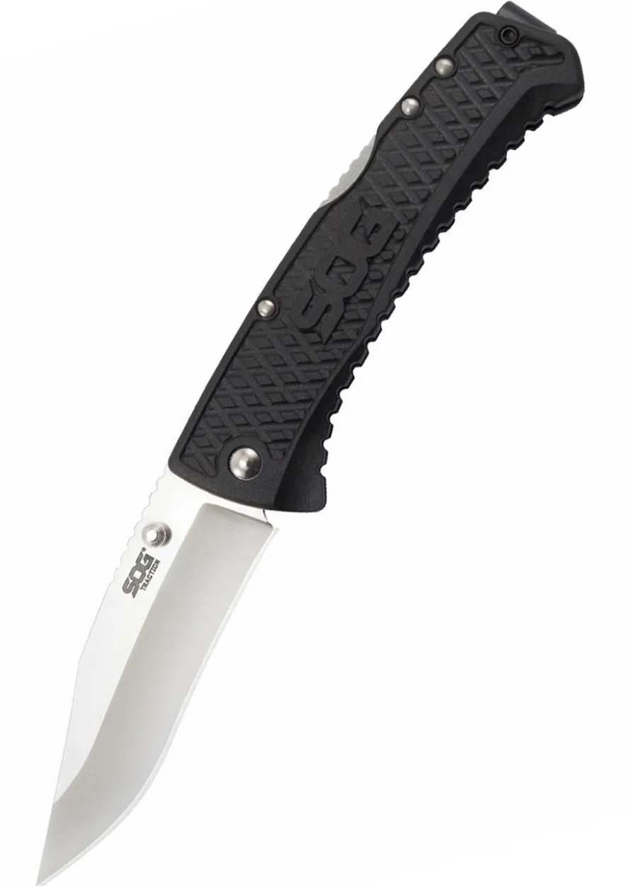 Taschenmesser Traction, Satiniert, SOG