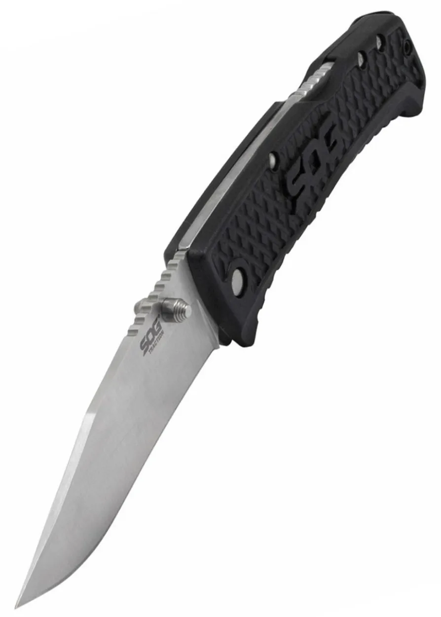 Taschenmesser Traction, Satiniert, SOG