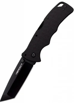 Taschenmesser Verdict, Tanto Point, AUS10A, schwarzer Griff, Cold Steel