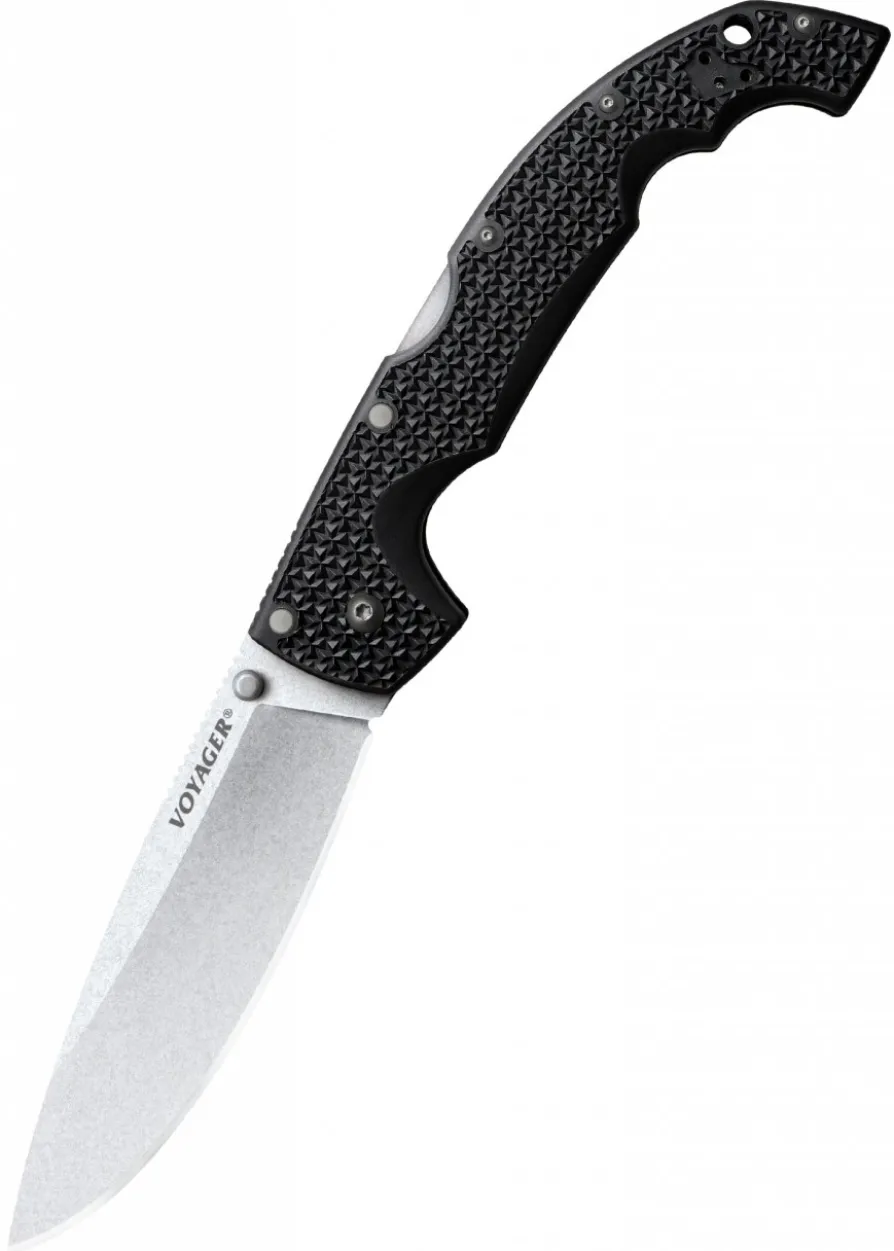 Taschenmesser Voyager Drop Point XL, Glatte Schneide, AUS 10A