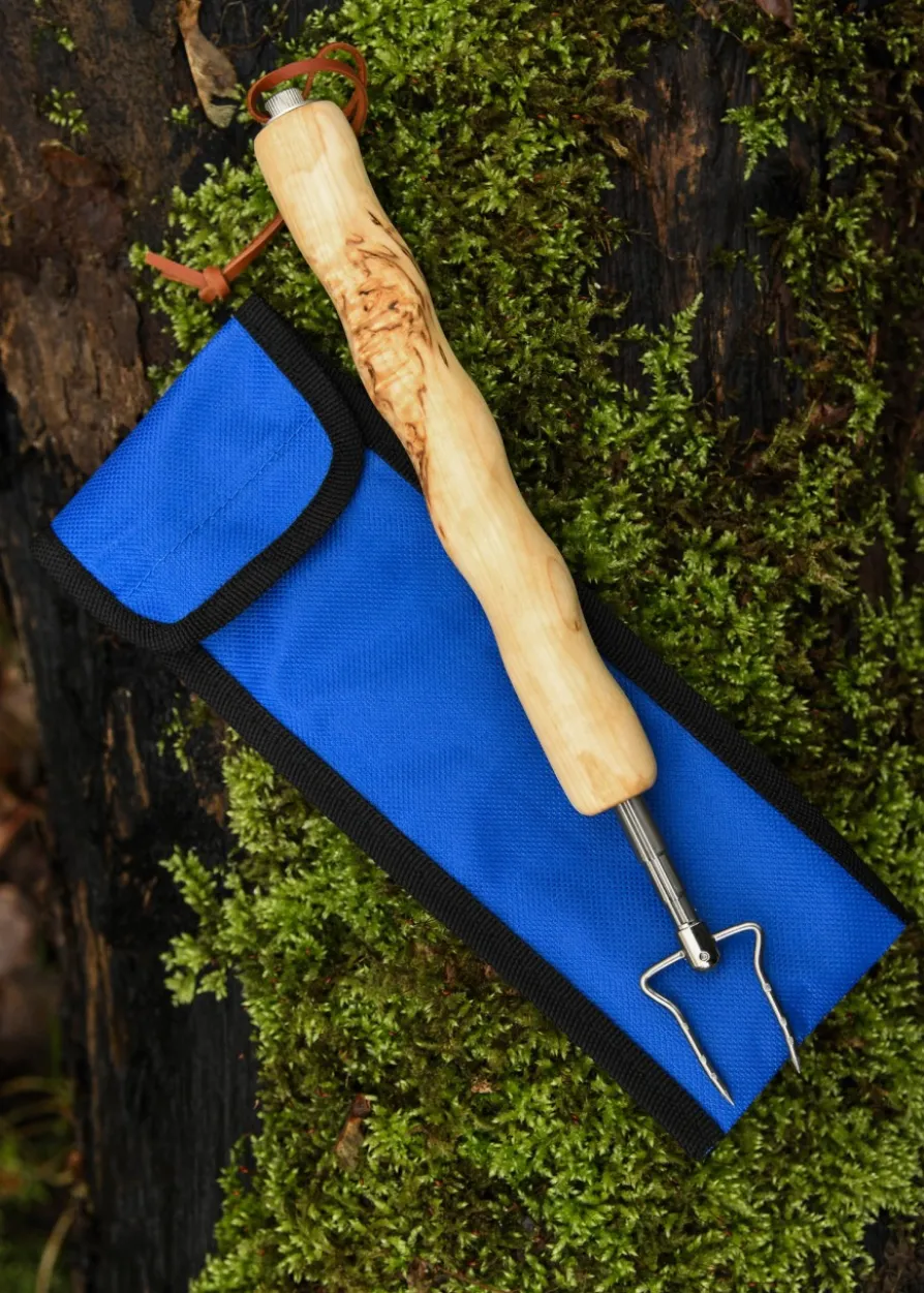 Teleskop-Grillspieß 80 cm, Wood Jewel