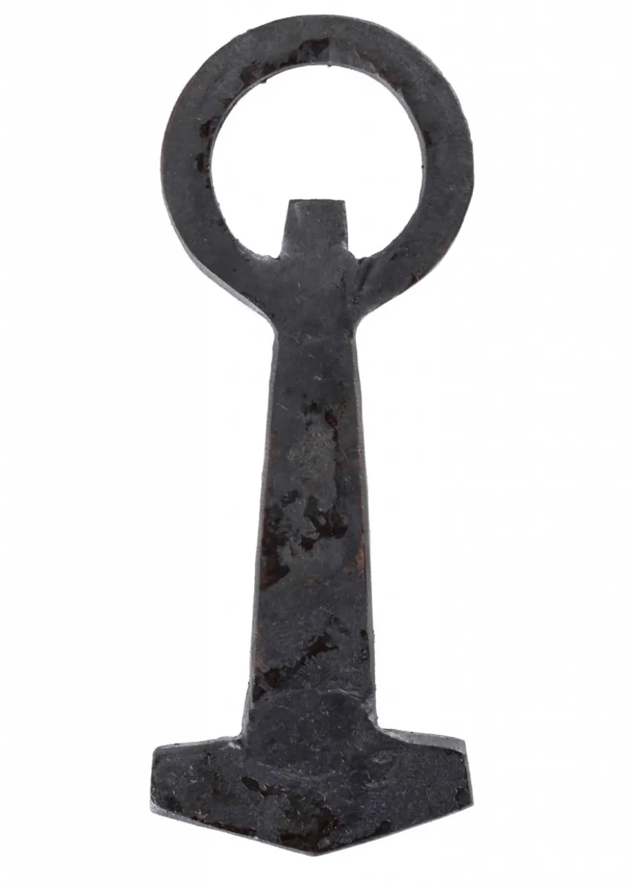Thorshammer-Flaschenöffner aus Eisen, ca. 10 cm